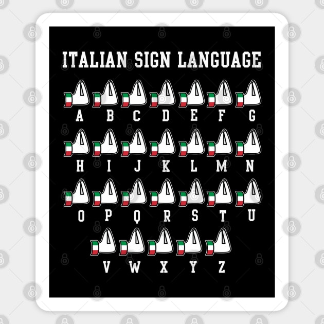 Italian Sign Language Italia Italy Italiano Sticker by E